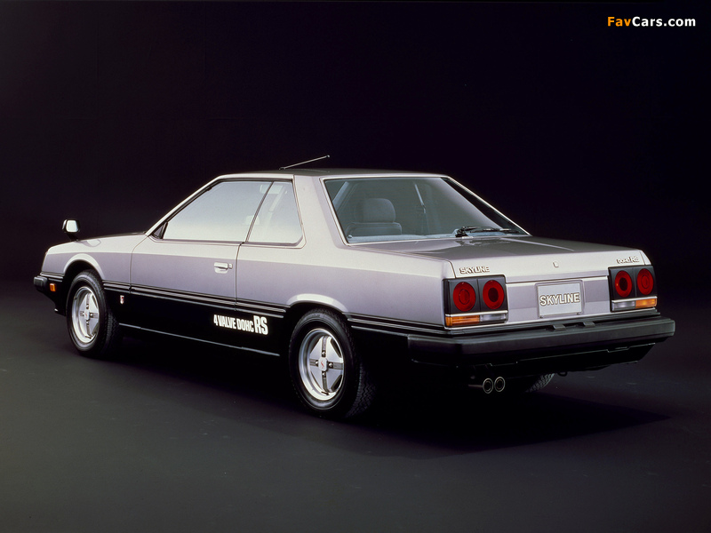 Nissan Skyline 2000RS Coupe (KDR30) 1981–83 wallpapers (800 x 600)