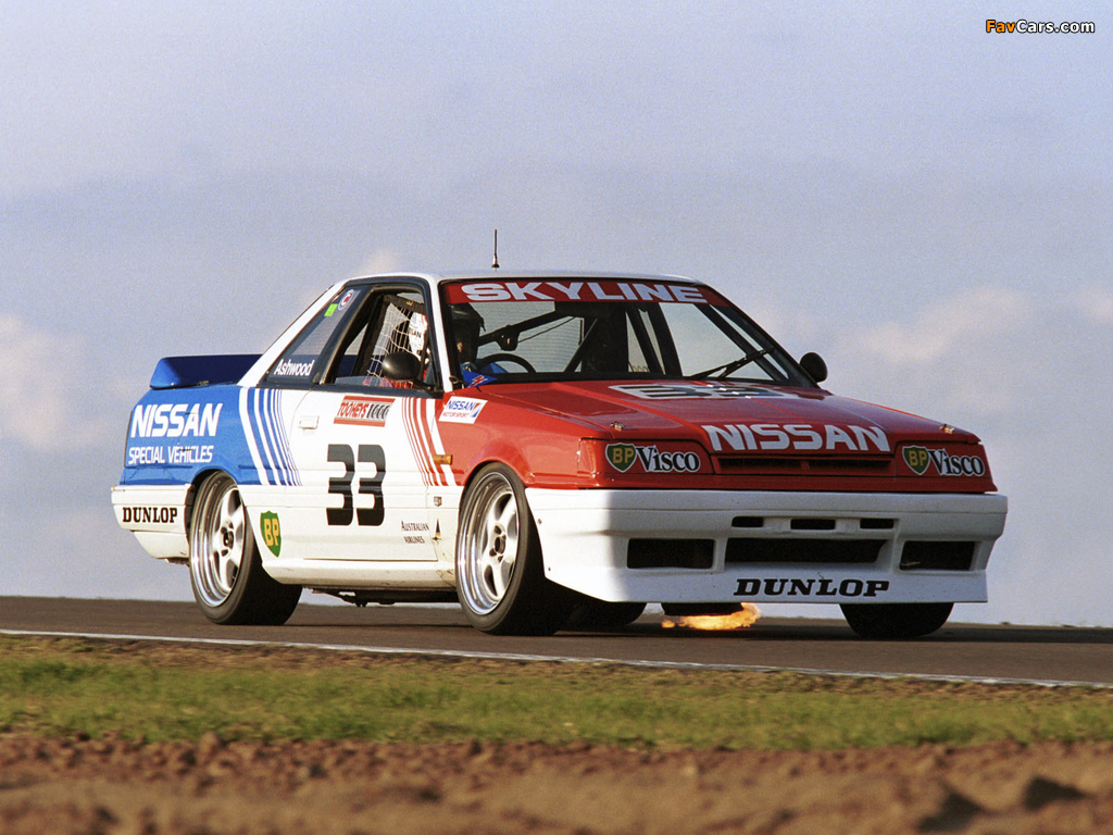 Nissan Skyline GTS-R Race Car (KHR31) 1988 wallpapers (1024 x 768)