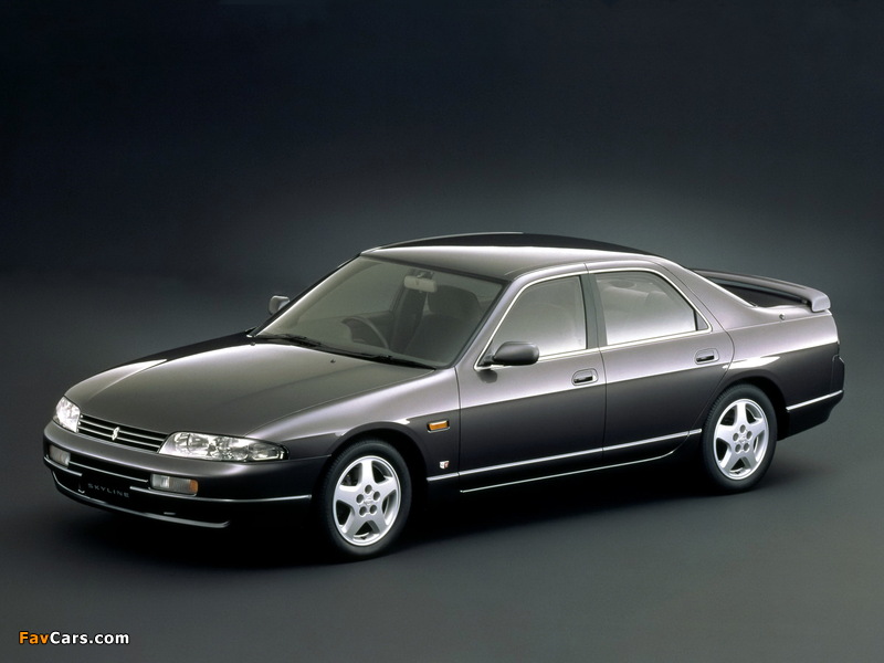 Nissan Skyline GTS25 Sedan (ER33) 1993–98 wallpapers (800 x 600)