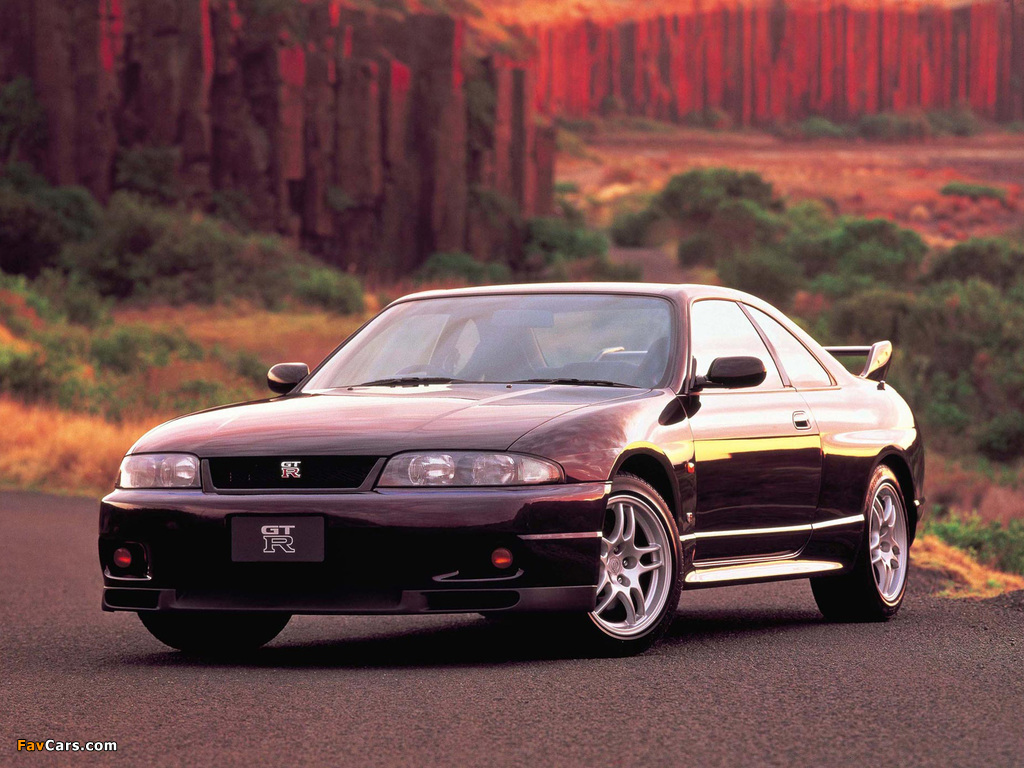Nissan Skyline GT-R (BCNR33) 1995–98 wallpapers (1024 x 768)