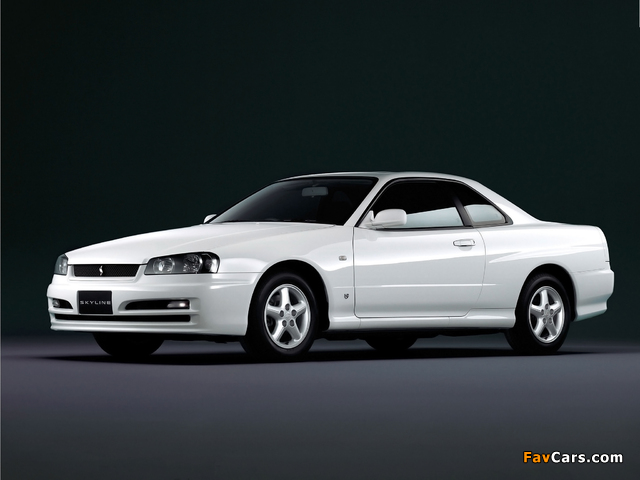 Nissan Skyline GT Four Coupe (ENR34) 1998–2001 wallpapers (640 x 480)