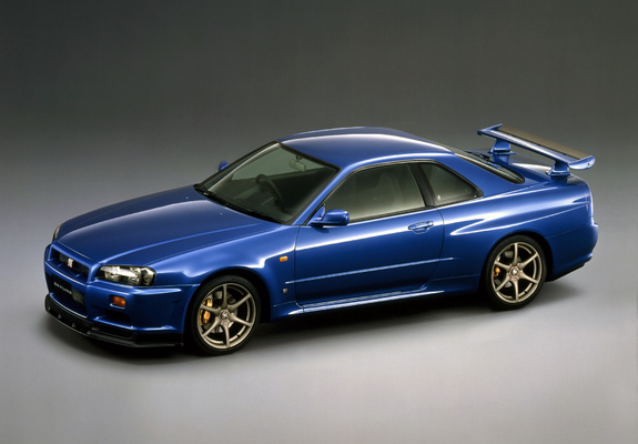 Nissan Skyline GT-R V-spec (BNR34) 1999–2002 wallpapers