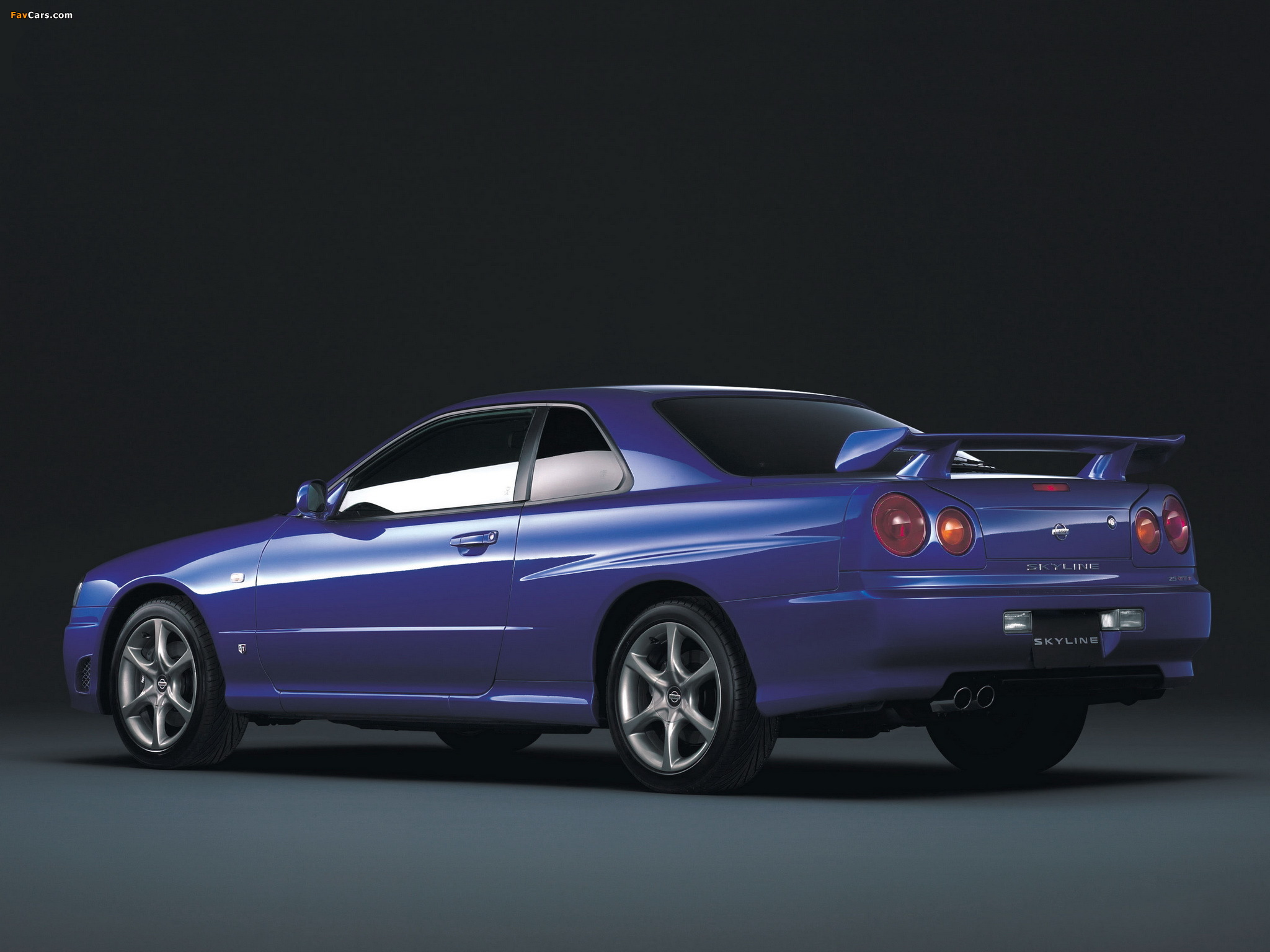 Nissan Skyline GT Turbo Coupe (R34) 2000–01 wallpapers (2048 x 1536)