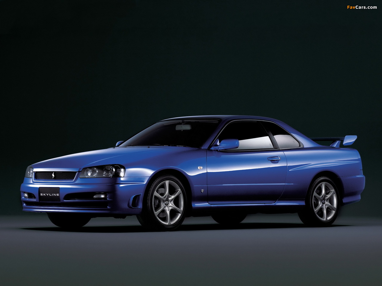 Nissan Skyline GT Turbo Coupe (R34) 2000–01 wallpapers (1280 x 960)