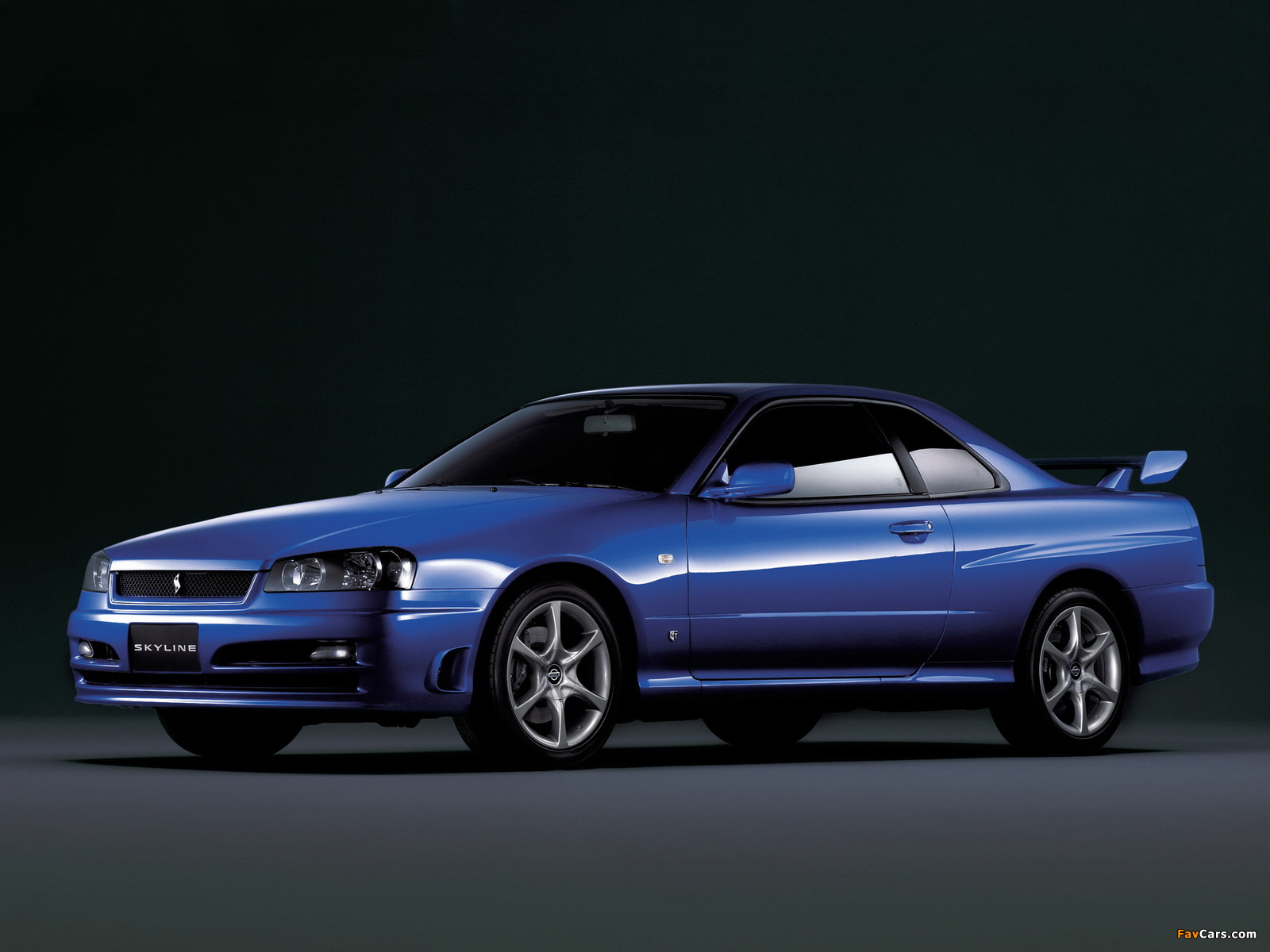 Nissan Skyline GT Turbo Coupe (R34) 2000–01 wallpapers (1600 x 1200)