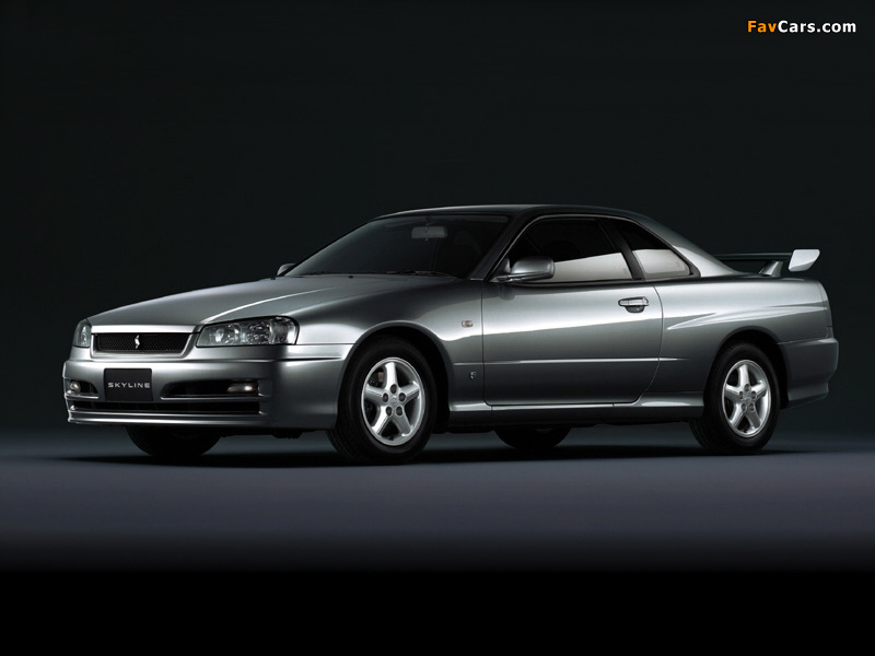 Nissan Skyline GT Turbo Coupe (R34) 2000–01 wallpapers (800 x 600)