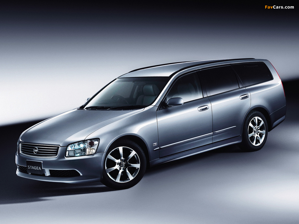 Images of Nissan Stagea (M35) 2001–07 (1024 x 768)