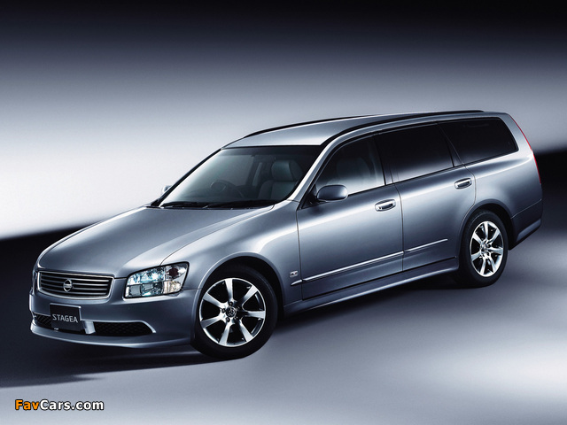 Images of Nissan Stagea (M35) 2001–07 (640 x 480)