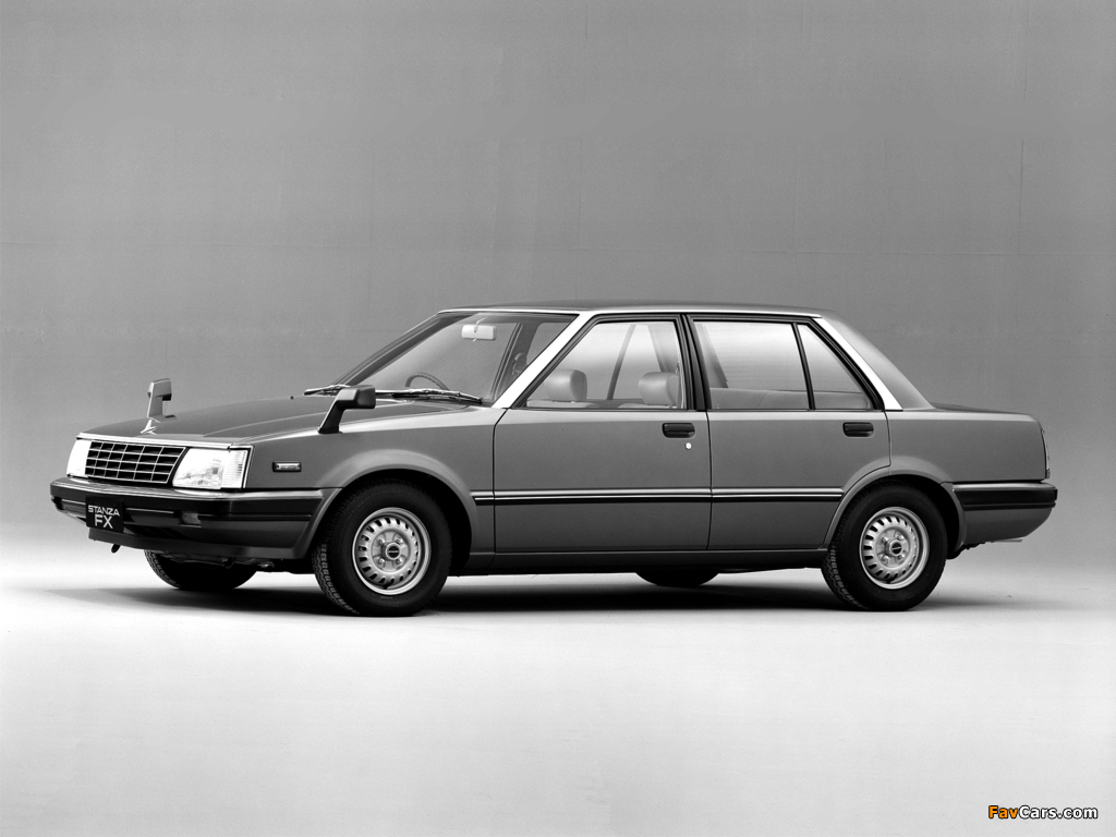 Nissan Stanza FX (T11) 1981–86 images (1024 x 768)