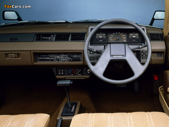 Nissan Stanza FX Hatchback (T11) 1981–83 photos (640 x 480)