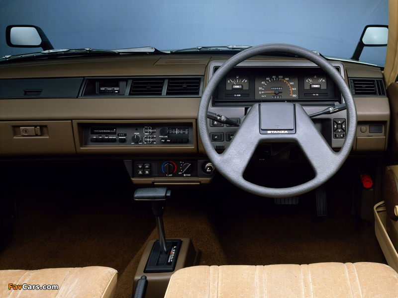 Nissan Stanza FX Hatchback (T11) 1981–83 photos (800 x 600)