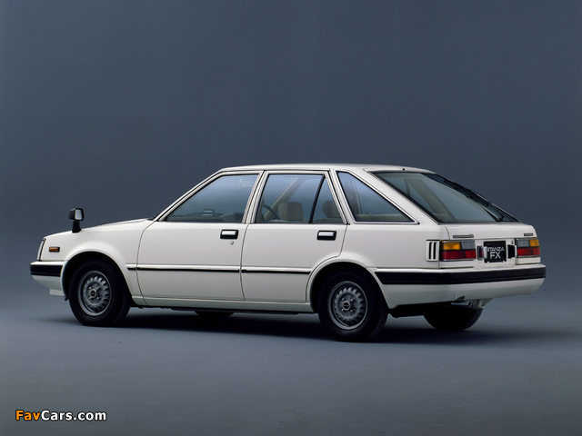 Nissan Stanza FX Hatchback (T11) 1981–83 wallpapers (640 x 480)