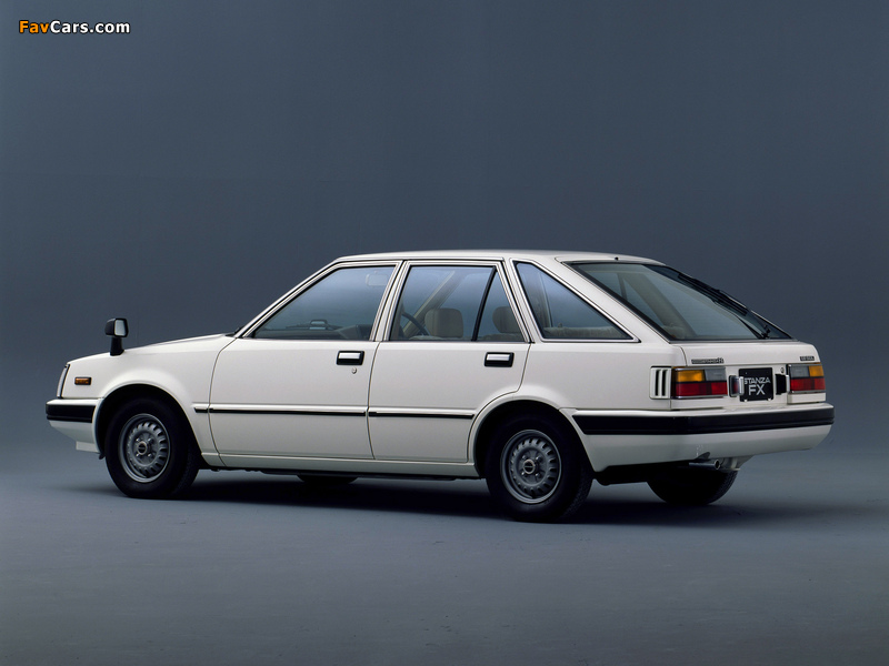 Nissan Stanza FX Hatchback (T11) 1981–83 wallpapers (800 x 600)