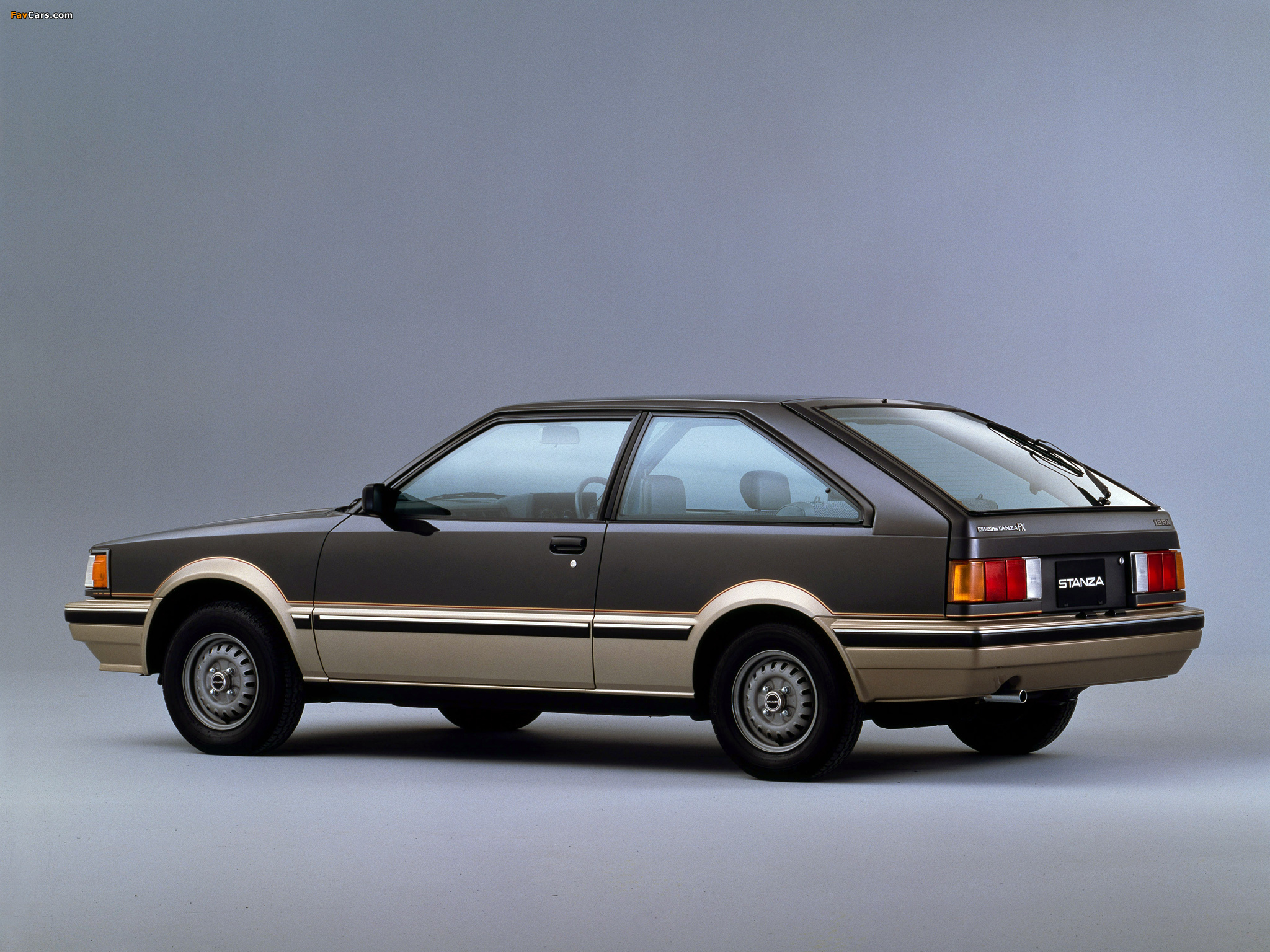 Nissan Stanza FX Hatchback RX (T11) 1983–86 photos (2048 x 1536)