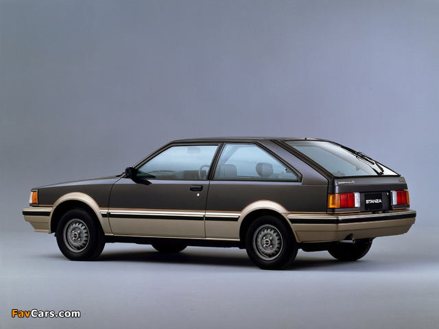 Nissan Stanza FX Hatchback RX (T11) 1983–86 photos (640 x 480)
