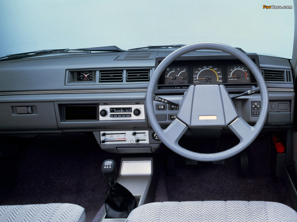 Nissan Stanza FX Hatchback RX (T11) 1983–86 pictures (1024 x 768)