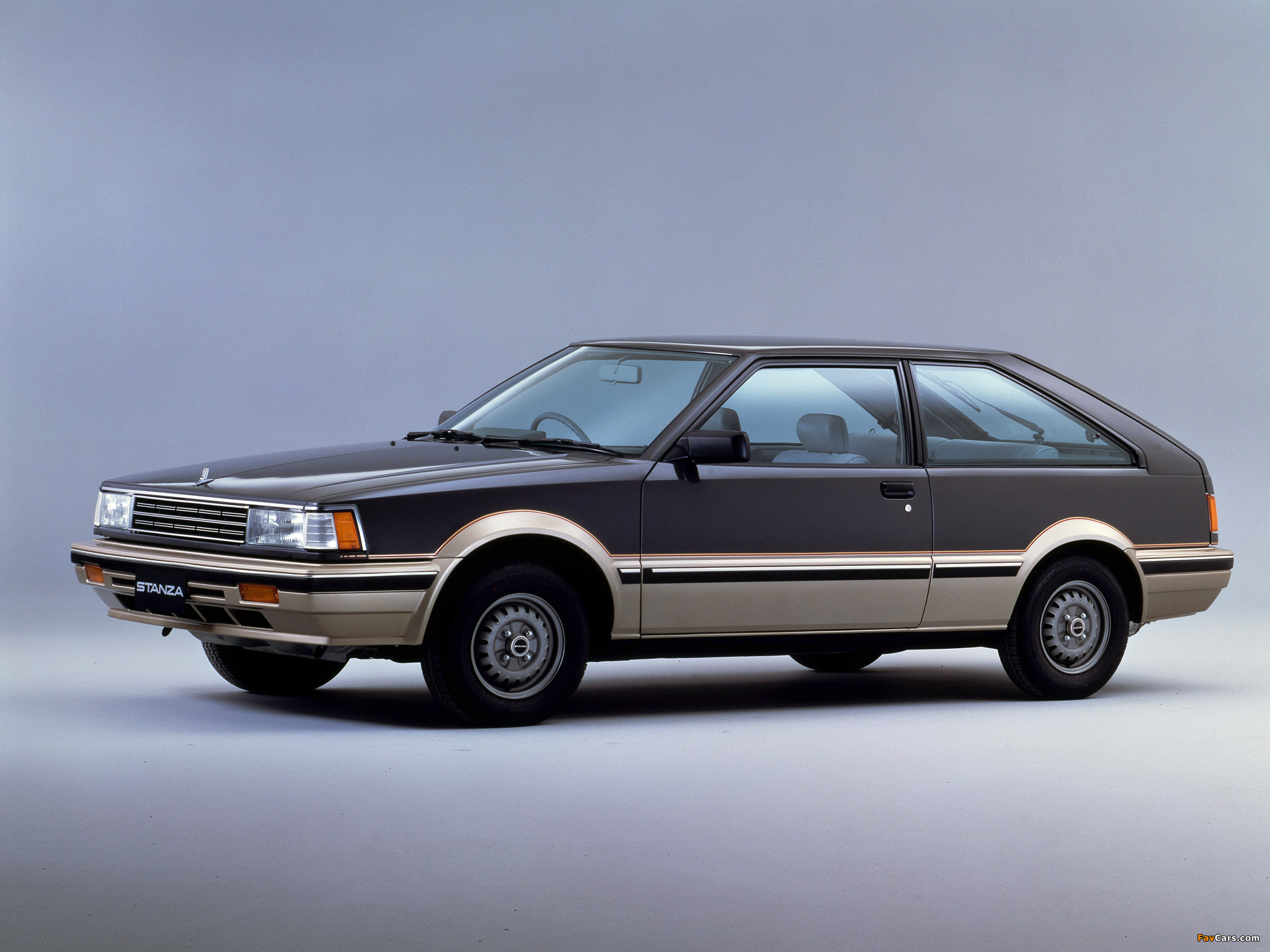 Nissan Stanza FX Hatchback RX (T11) 1983–86 wallpapers (2048 x 1536)