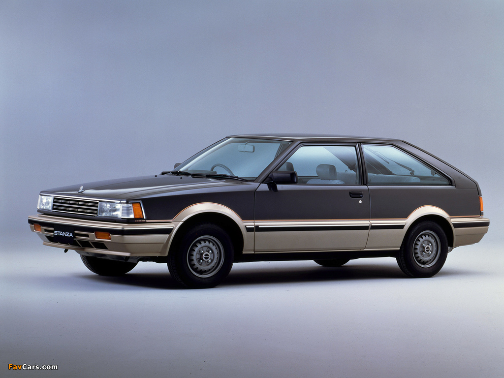 Nissan Stanza FX Hatchback RX (T11) 1983–86 wallpapers (1024 x 768)
