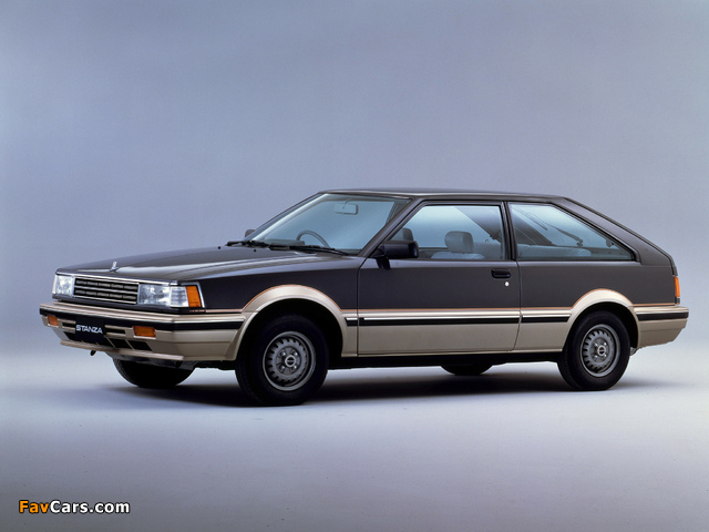 Nissan Stanza FX Hatchback RX (T11) 1983–86 wallpapers (640 x 480)