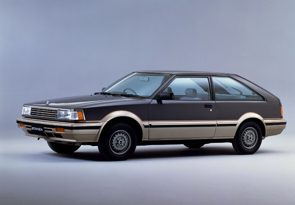 Nissan Stanza FX Hatchback RX (T11) 1983–86 wallpapers