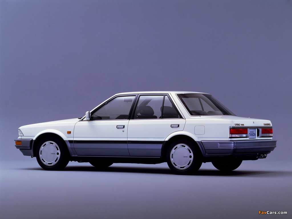 Nissan Stanza Supremo (T12) 1986–88 pictures (1024 x 768)