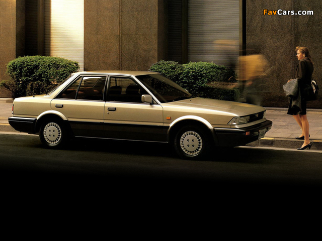 Nissan Stanza Supremo (T12) 1988–90 wallpapers (640 x 480)