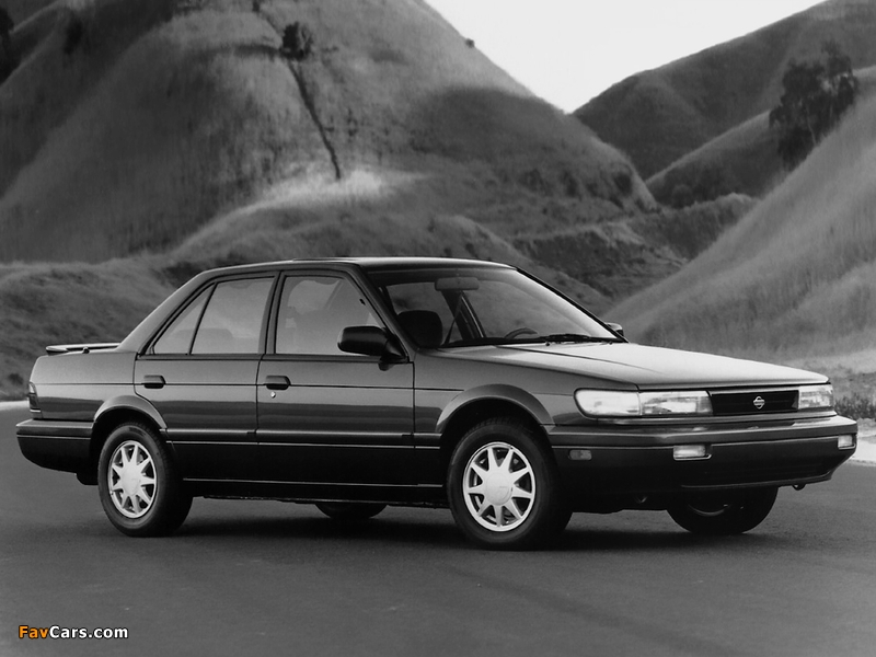 Photos of Nissan Stanza SE (U12) 1992 (800 x 600)