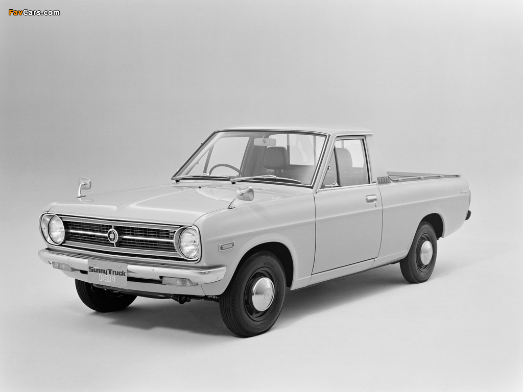 Datsun Sunny Truck (B120) 1971–77 photos (1024 x 768)