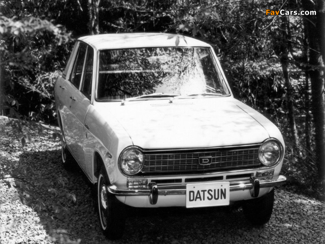 Images of Datsun Sunny 4-door Sedan (B10) 1967–70 (640 x 480)