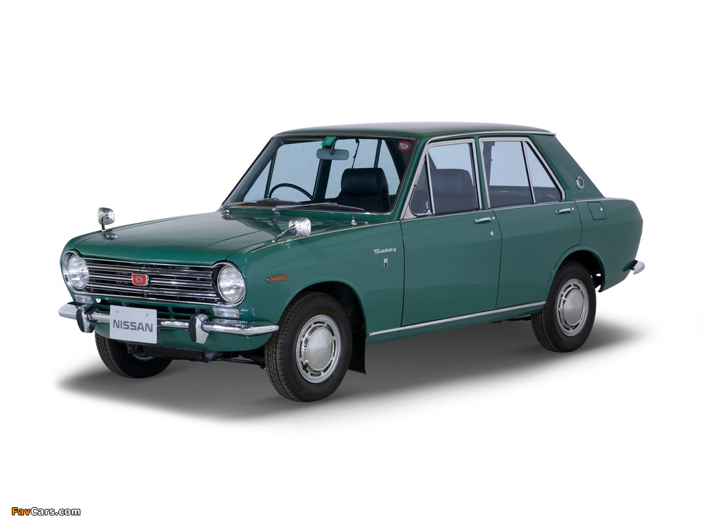 Images of Datsun Sunny 4-door Sedan (B10) 1967–70 (1024 x 768)