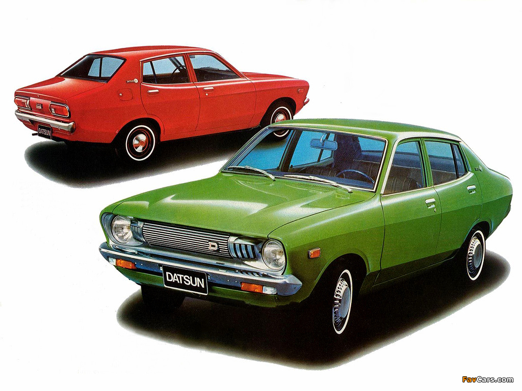 Images of Datsun Sunny Sedan (B210) 1973–77 (1024 x 768)