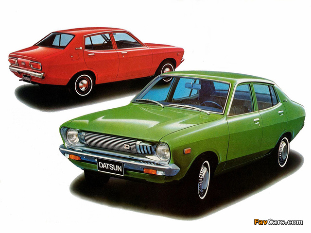 Images of Datsun Sunny Sedan (B210) 1973–77 (640 x 480)