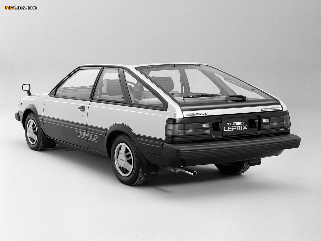 Images of Nissan Sunny Turbo Leprix Coupe (B11) 1983–85 (1024 x 768)