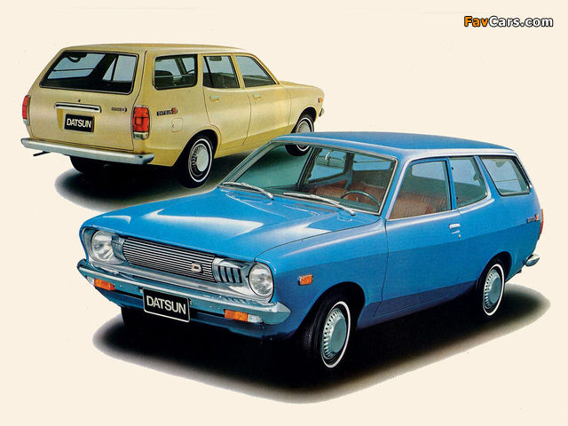Datsun Sunny Van (B210) 1973–77 wallpapers (640 x 480)