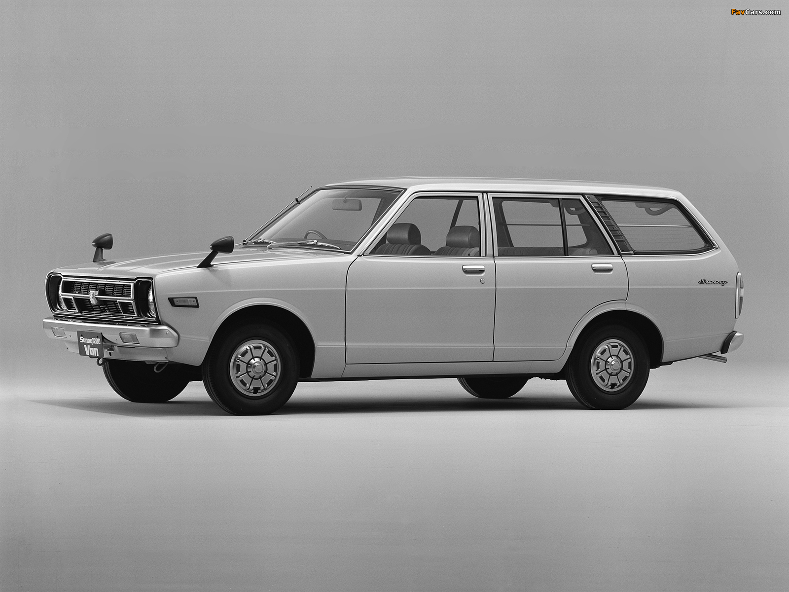 Nissan Sunny Van (B310) 1977–83 pictures (1600 x 1200)