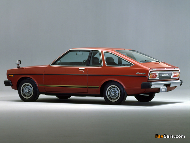 Nissan Sunny Coupe (B310) 1977–79 pictures (640 x 480)