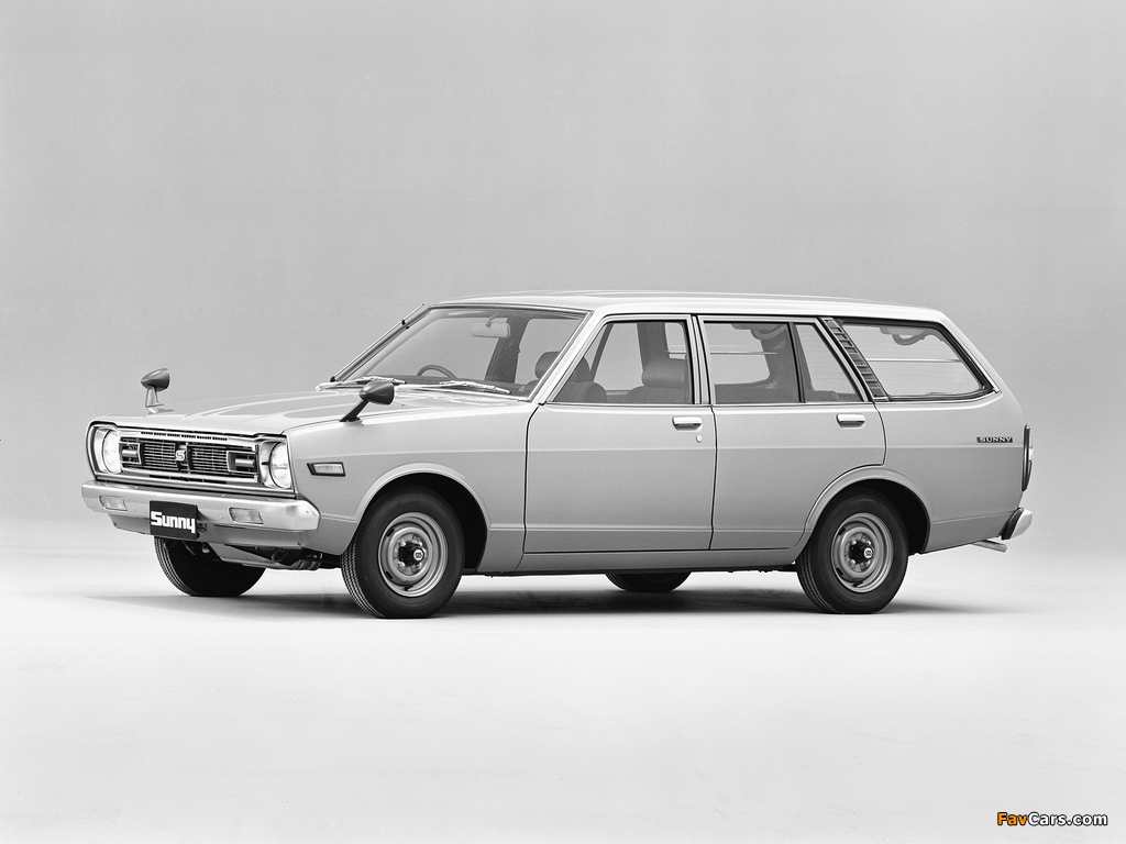 Nissan Sunny Van (B310) 1977–83 wallpapers (1024 x 768)