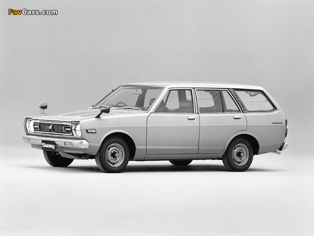 Nissan Sunny Van (B310) 1977–83 wallpapers (640 x 480)