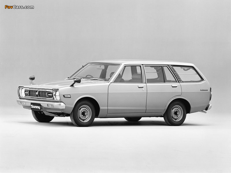 Nissan Sunny Van (B310) 1977–83 wallpapers (800 x 600)