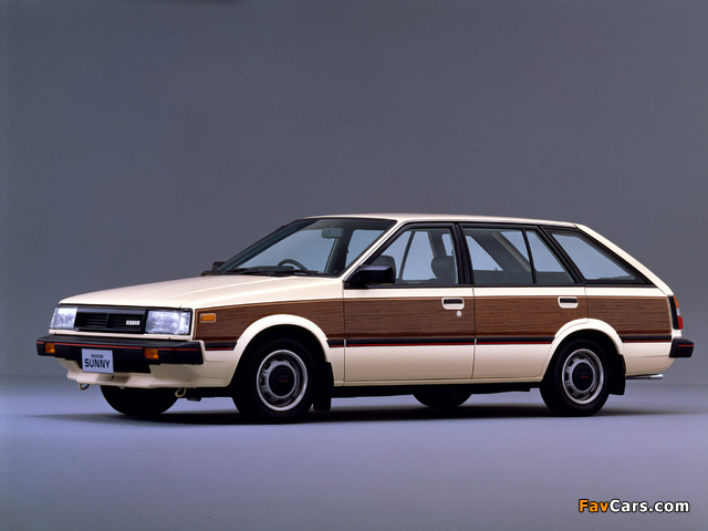 Nissan Sunny California (B11) 1981–85 photos (640 x 480)