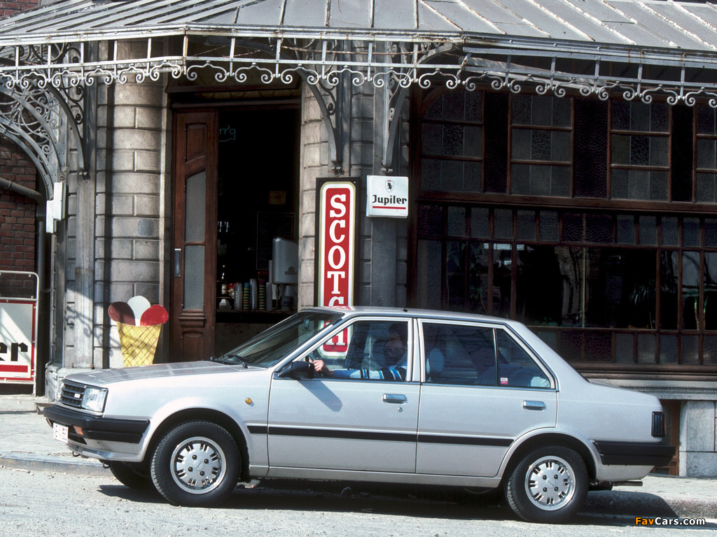 Nissan Sunny Sedan EU-spec (B11) 1981–85 photos (1024 x 768)