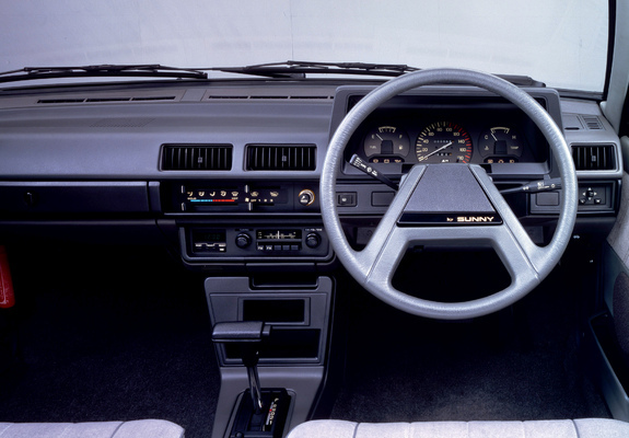Nissan Sunny Sedan (B11) 1981–85 wallpapers