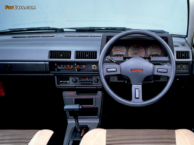 Nissan Sunny Turbo Leprix Sedan (B11) 1982–85 images (640 x 480)