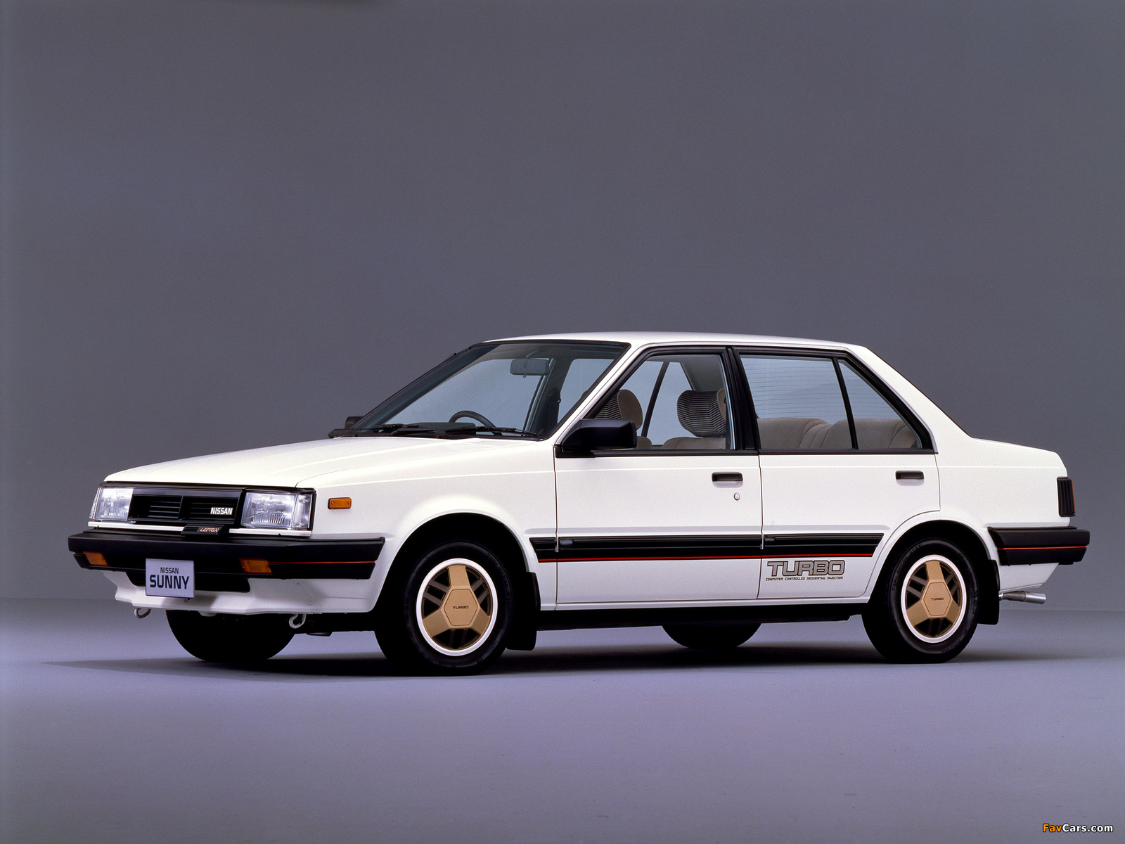 Nissan Sunny Turbo Leprix Sedan (B11) 1982–85 pictures (1600 x 1200)