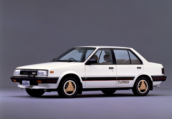 Nissan Sunny Turbo Leprix Sedan (B11) 1982–85 pictures