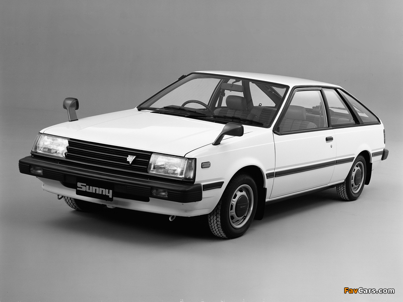 Nissan Sunny Coupe JP-spec (B11) 1983–85 images (800 x 600)