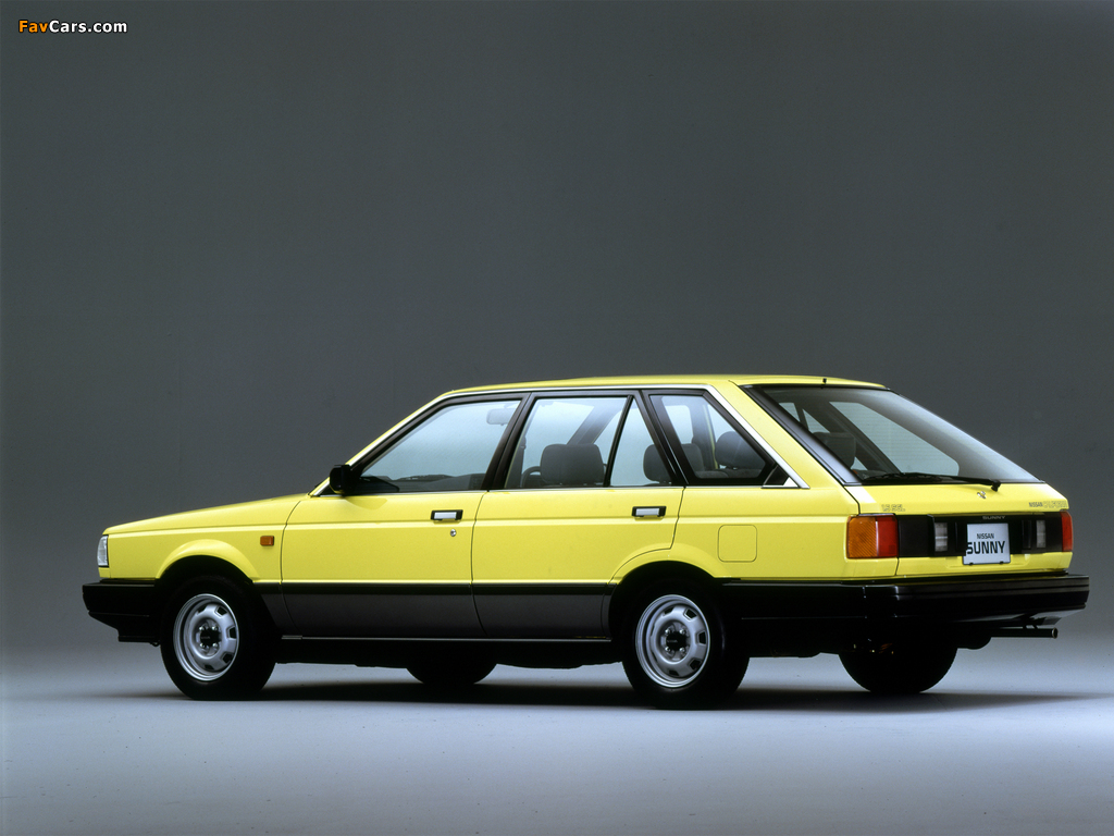 Nissan Sunny California (B12) 1985–87 photos (1024 x 768)