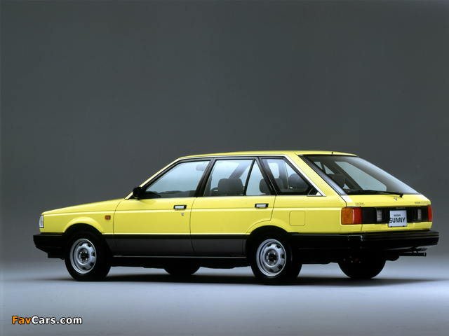 Nissan Sunny California (B12) 1985–87 photos (640 x 480)