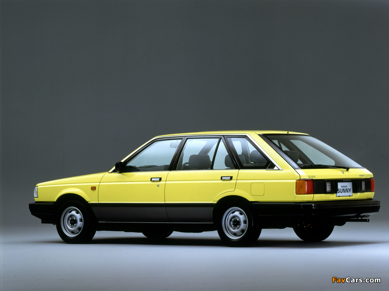 Nissan Sunny California (B12) 1985–87 photos (800 x 600)