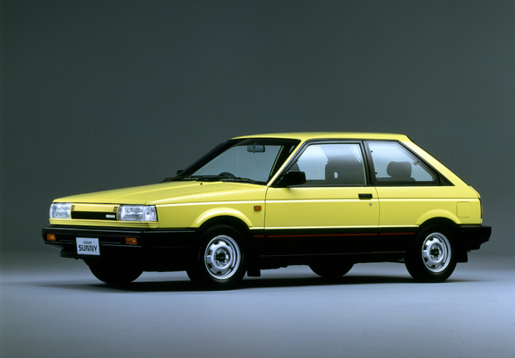 Nissan Sunny Hatchback (B12) 1985–87 wallpapers